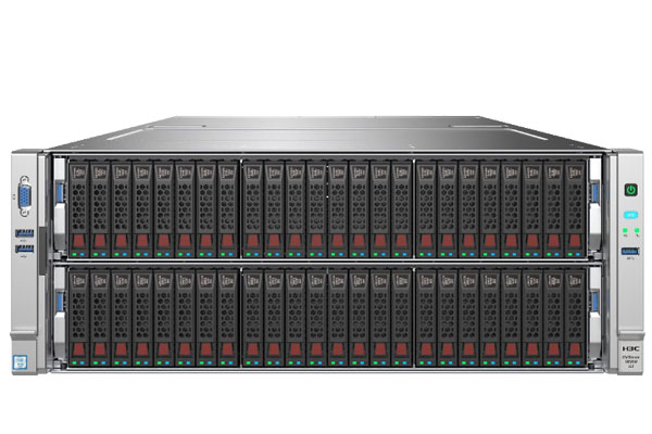 北京新华三/H3C UniServer R6900 G3 机架式服务器报价（4颗*英特尔至强 金牌5218R 2.1GHz 八十核心|128GB 内存|960GB 固态硬盘+6块*1.2TB SAS硬盘|P460阵列卡|三年保修）