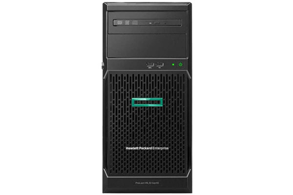北京新华三H3C/HPE ProLiant ML30 Gen10 塔式服务器定制报价(英特尔至强 E-2224 3.4GHz 四核心|8GB 内存|1TB 硬盘|4LFF 大盘位|S100i阵列卡|三年保修)