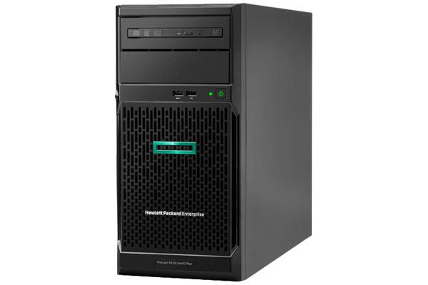 北京新华三H3C/HPE ProLiant ML30 Gen10 Plus 塔式服务器定制报价(英特尔至强 E-2324G 3.1GHz 四核心|16GB 内存|4TB 硬盘|S100i阵列卡|4LFF 大盘位|三年保修)