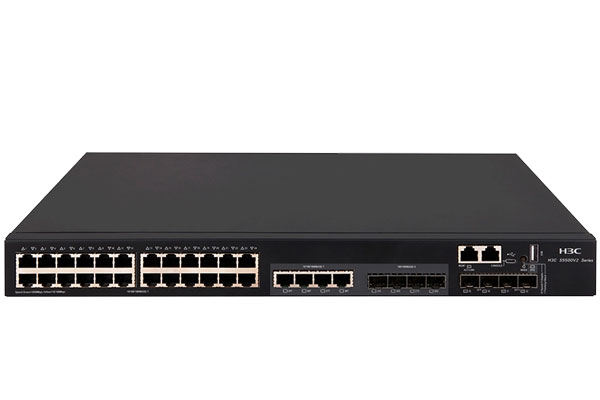 北京新华三H3C LS-S5560X-34S-EI/54S-EI 三层全千兆汇聚交换机 40G QSFP+ S5560X-34S-EI+华三（H3C）SFP-GE-LX-SM1310-D 千兆单模双纤光模块(1310nm,10km,LC) 华三光模块单支装