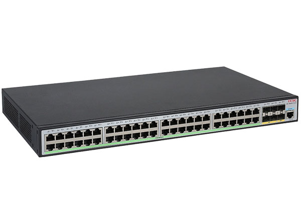 北京新华三（H3C）S5500V3-54PS-SI 48口千兆电+2万兆光纤口+4千兆光口三层网管企业级网络交换机