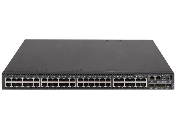 北京新华三（H3C）24口48口千兆企业级网管交换机 S5500V2-54S-EI 48口千兆 企业级三层网管 核心汇聚 万兆上行+华三光模块千兆万兆单模多模10G双纤LC接口SFP-GE-LX-SM1310- SFP-GE-SX-MM850-D 千兆多模光模块