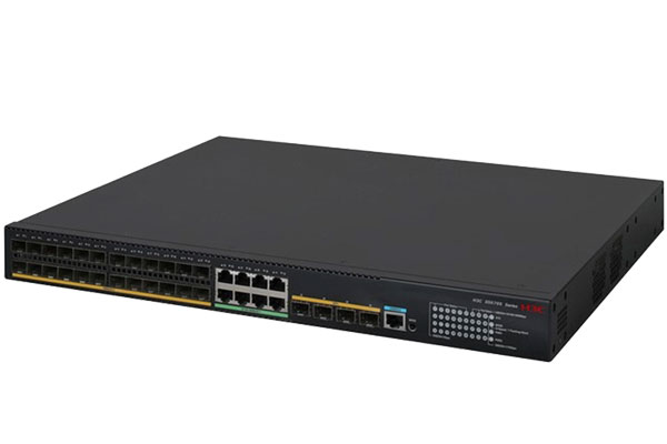 北京新华三/H3C S5170-EI系列全千兆企业级可网管机架式交换机 sk-link S5170-36F-EI+华三（H3C）QSFP-40G-SR4-MM850交换机光模块 原装40G万兆多模100M1分4模块 850nm光口光纤模块商用