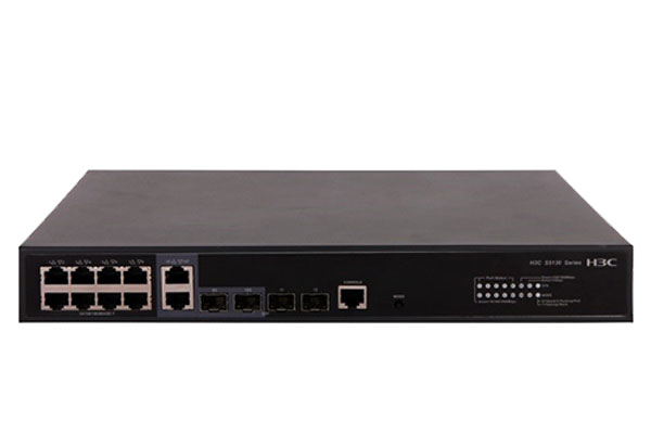 北京华三H3C S5130S-10P-EI/12TP-EI/20P-EI 千兆8/16口企业级交换机 S5130S-12TP-EI+新华三（H3C）SFP-GE-SX-MM850-A光模块-SFP-GE-多模模块-(850nm,0.55km,LC)