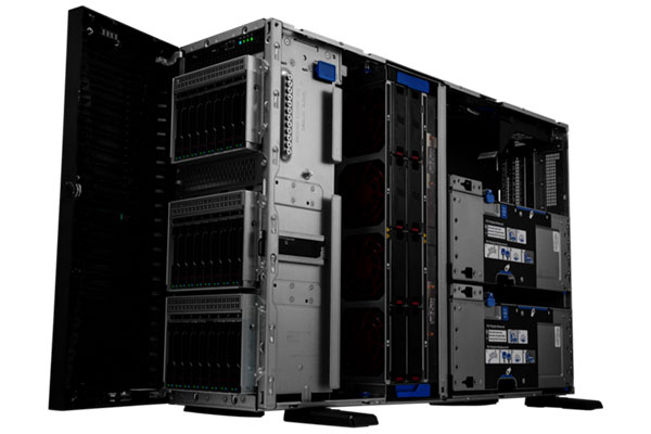 慧与/HPE ML350 Gen11双路塔式服务器主机工作站机箱存储设备(2颗*英特尔至强 银牌4416+ 2.0GHz 四十核心|128GB 内存|3块*2.4TB SAS 硬盘|MR408i-o 阵列卡|单电源|三年保修)